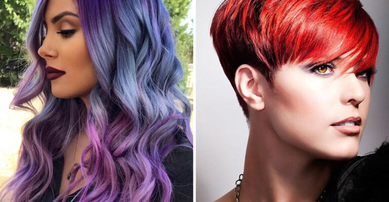 20 Hairstyles for Women Finally Embracing Bright Colors After Years in Neutrals