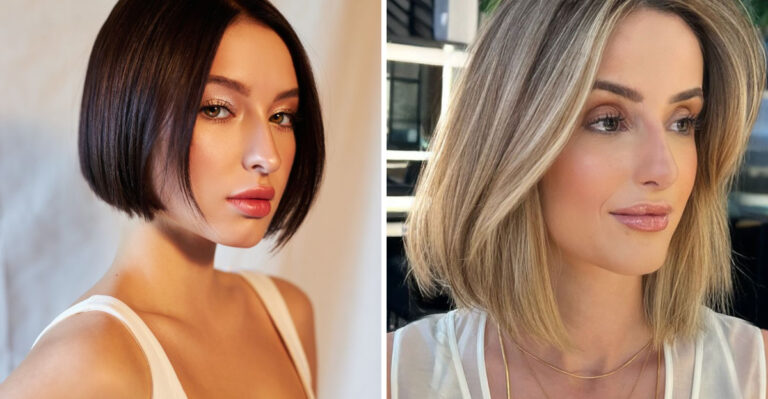 20 Trending One-Length Bob Haircuts Everyone Will Be Wearing in June 2025