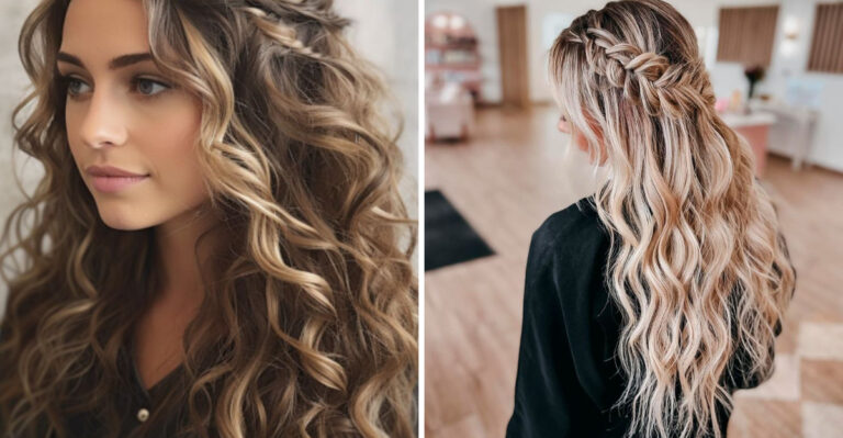 21 Beautiful Braid-and-Curl Combos for Effortless 2025 Glam