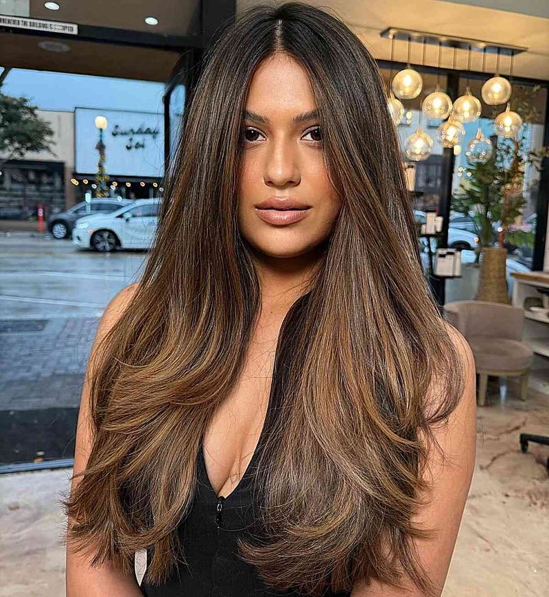 Super-Long Straight Hair