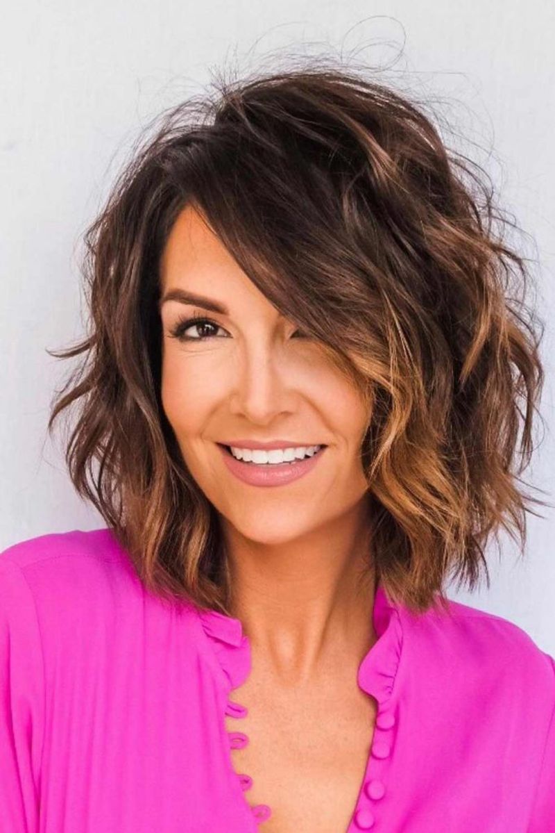 Choppy Mid-Length Cut