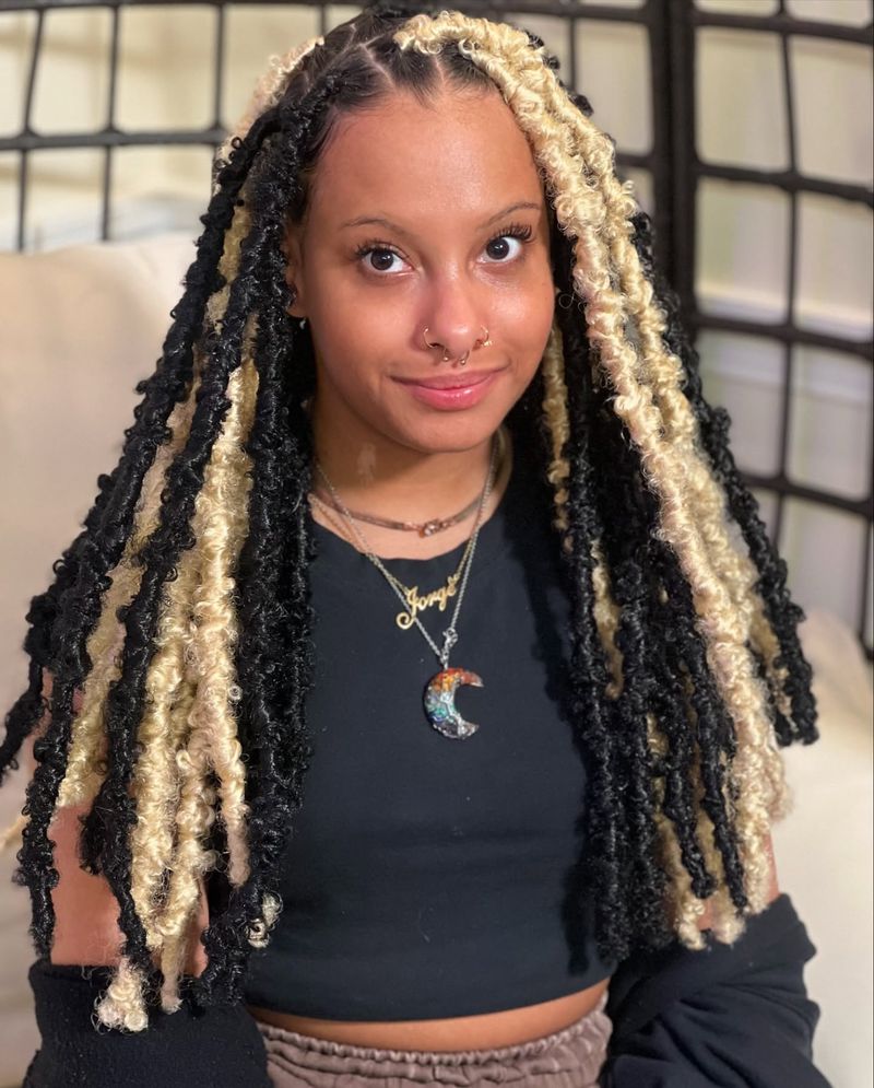Destiny's Ombré Butterfly Locs