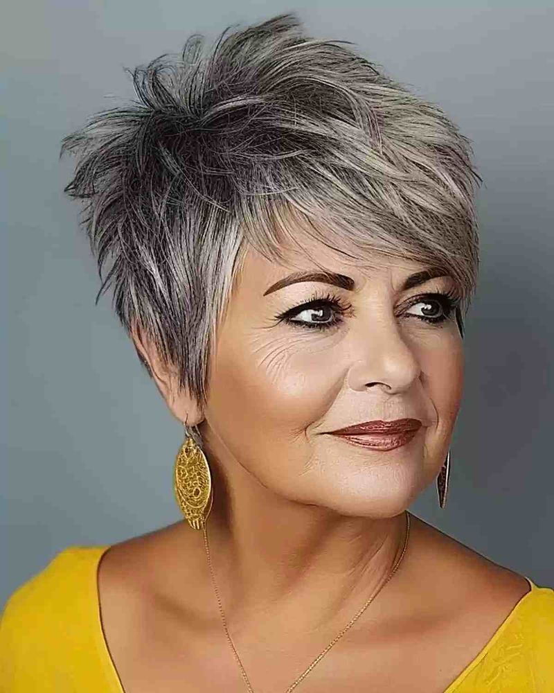 Tapered Pixie with Texture