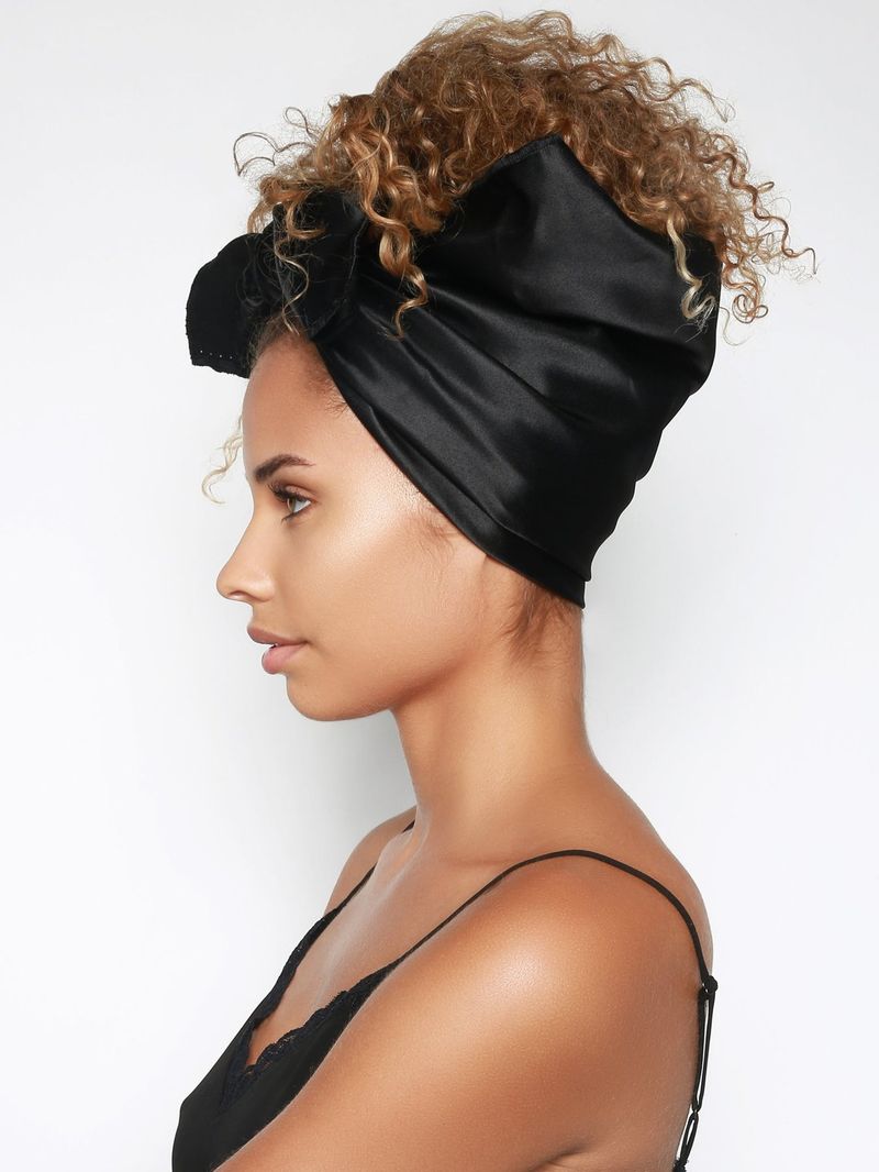 Try a Silk Scarf Wrap