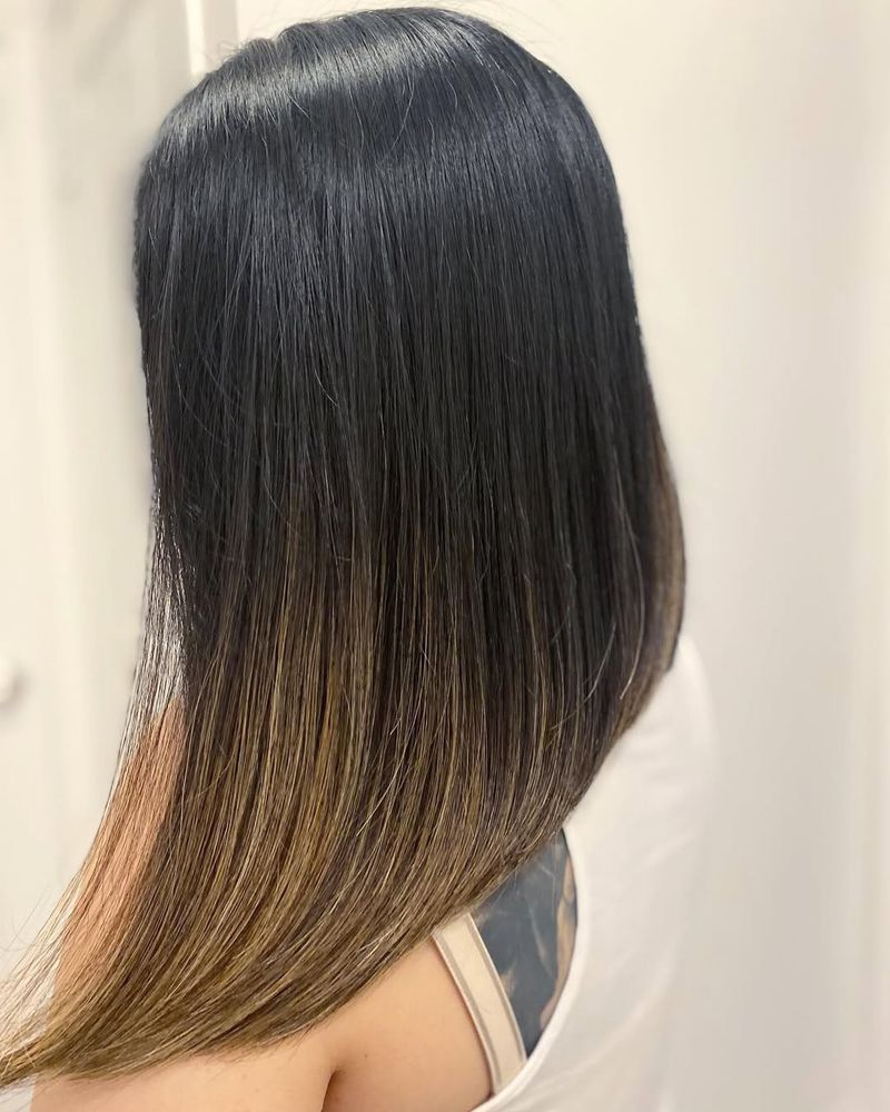 Lob recto y elegante