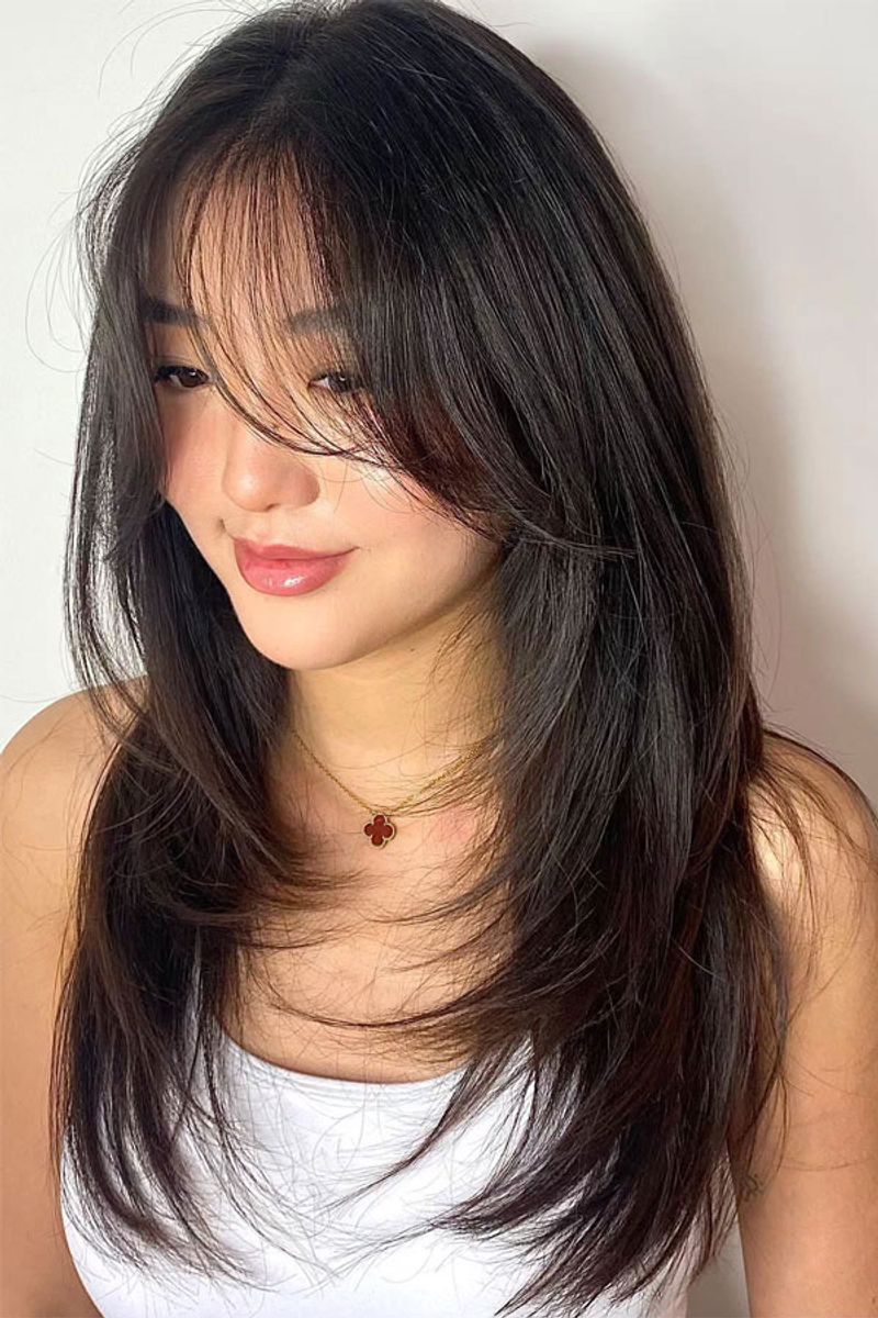 Chaînes de cheveux ondulées