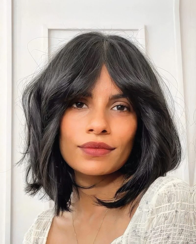 Italian Bob with Micro Bangs