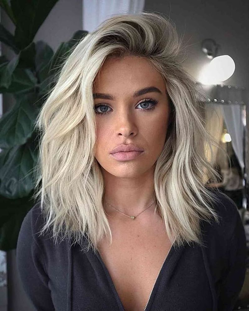 Choppy Mid-Length Cut