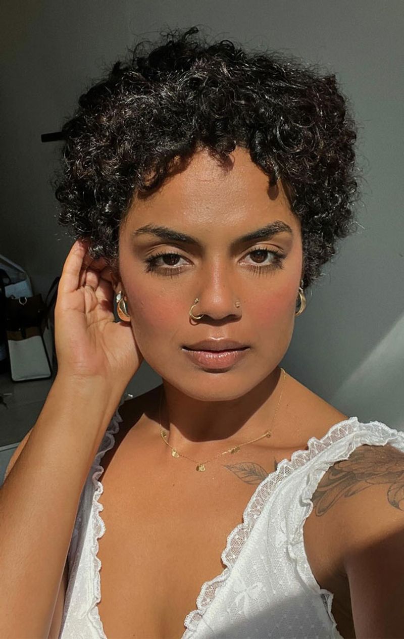 Tapered Natural Curls