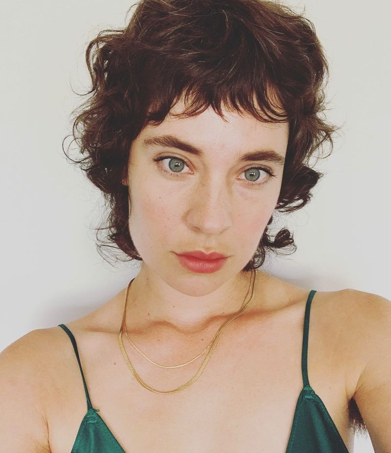 Shaggy Crop with Micro-Bangs
