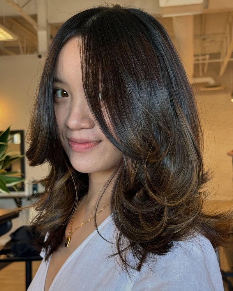 Shoulder-Length Cut With Subtle Layers