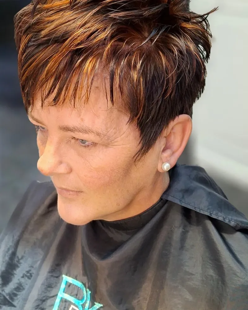 Feathered Pixie with Wispy Layers