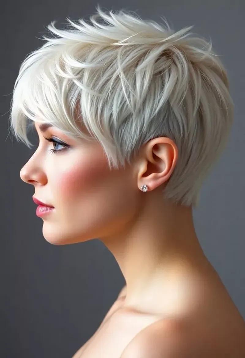 Pixie with Voluminous Crown