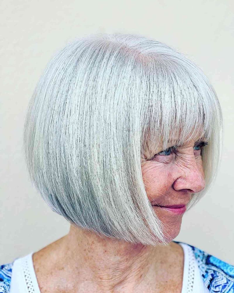 Graduated Bob with Razored Ends