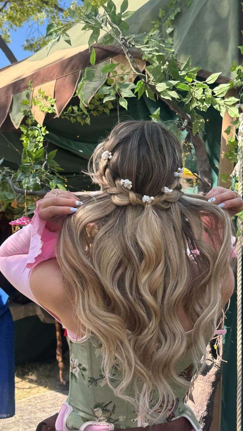 Twisted Rope Braid Updo