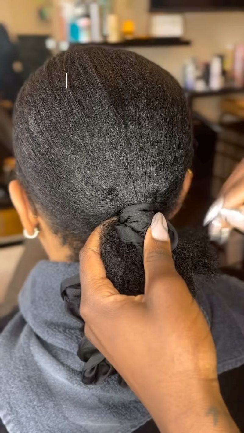 AVOID: Tight Ponytails