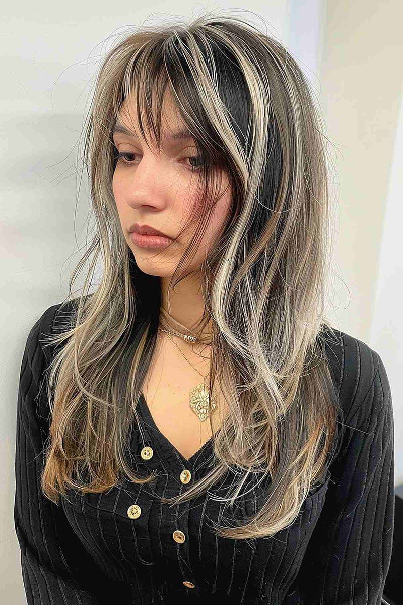 Chunky Blonde Highlights