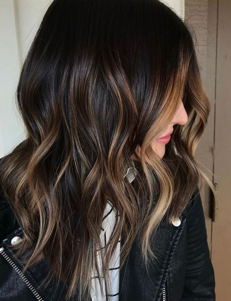 Caramel Ribbons for Brunettes