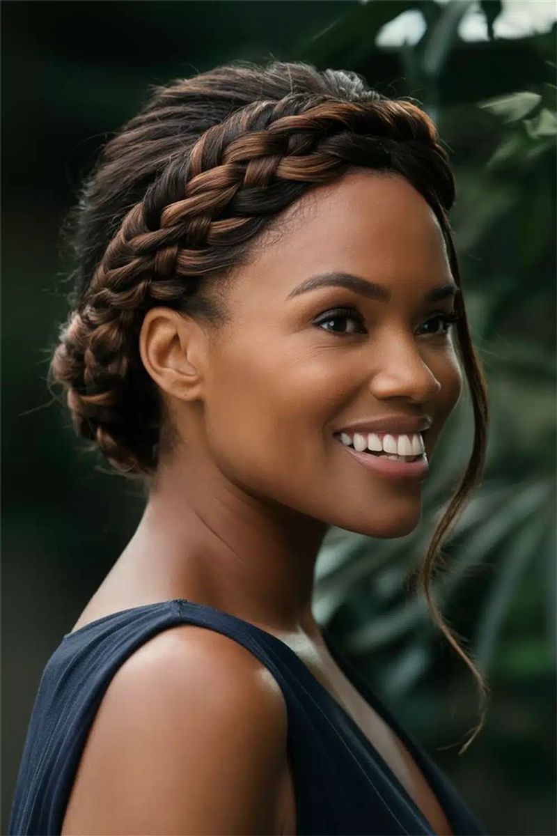 Wrap-Around Crown Braid