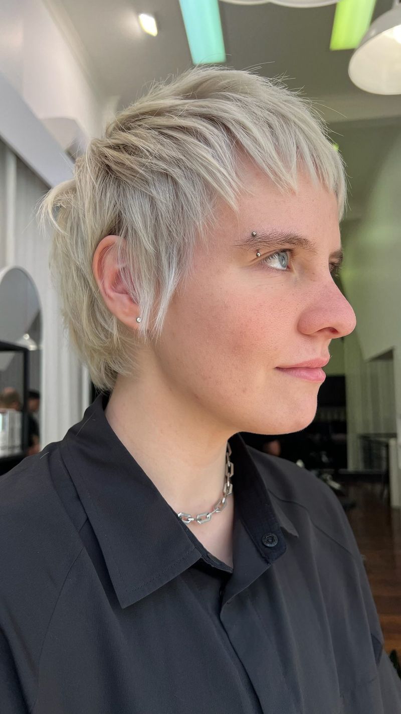 Pixie Cut met textuur