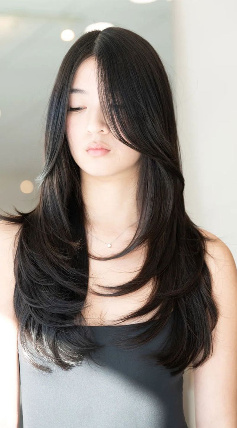 Sleek Straight with Long Layers