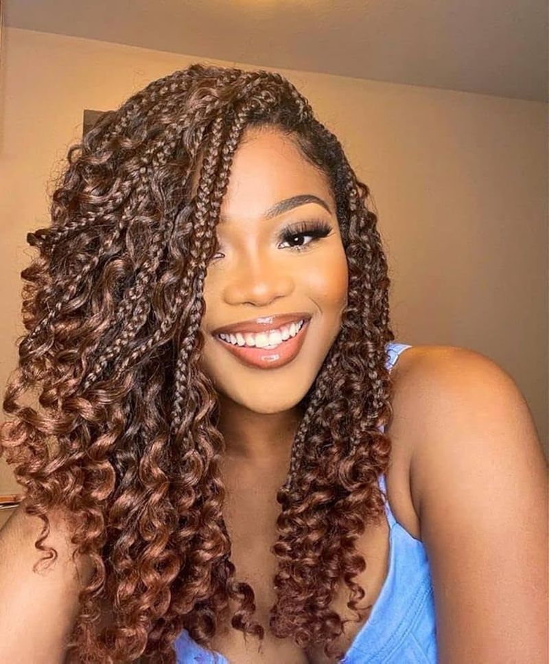 Ombré Crochet Braid Extensions