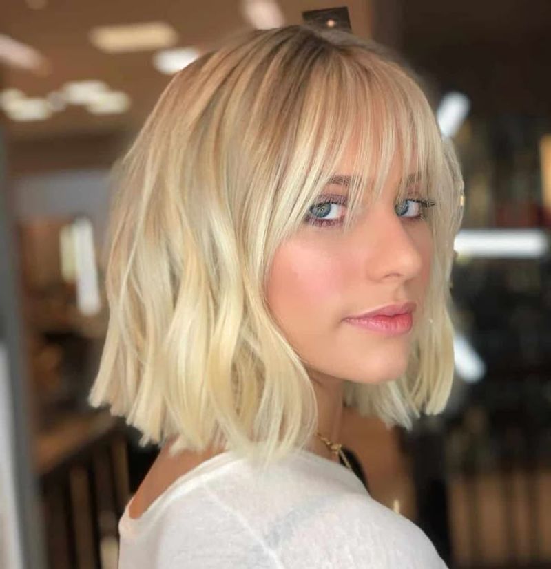 Best: Blunt Bob With Bangs