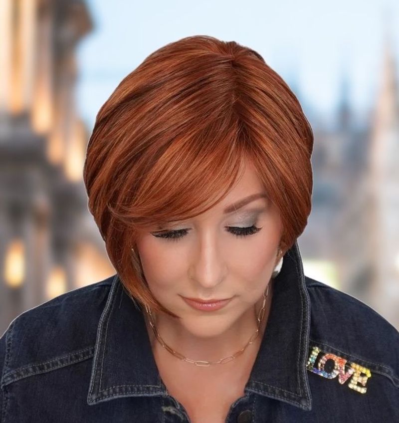 Side-Swept Asymmetrical Cut