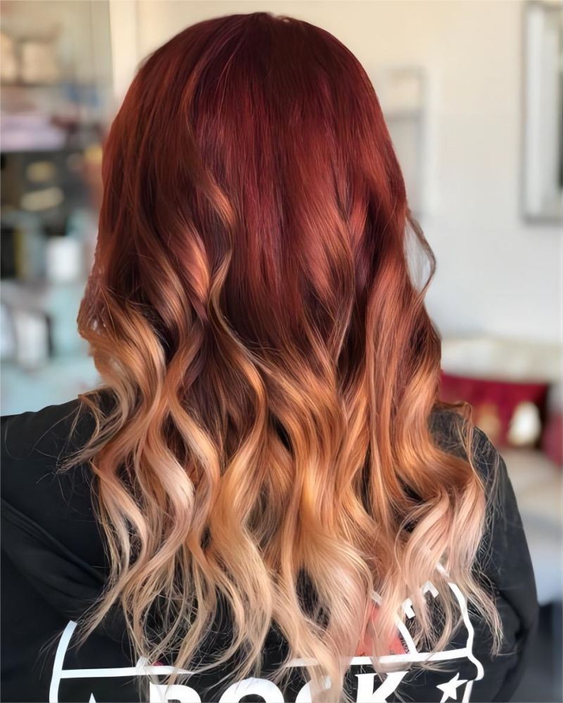 Autumn Leaf Ombré