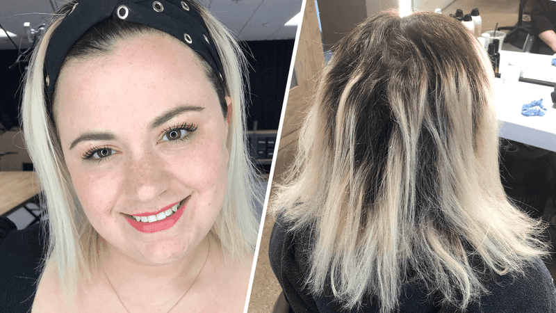 Over-Processed Platinum Blonde