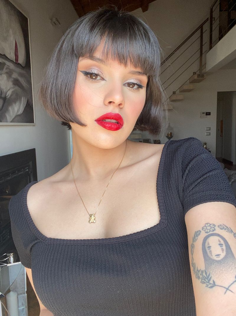 French Bob with Micro Bangs