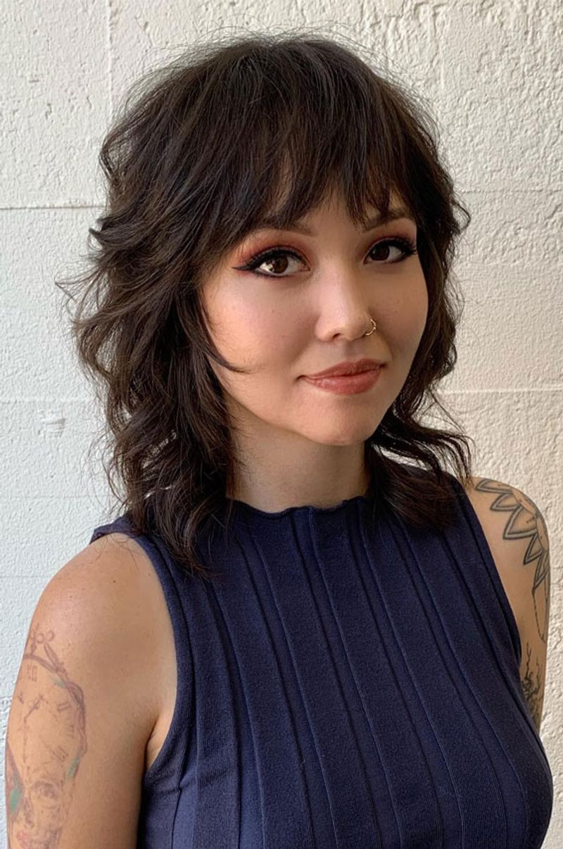Shaggy Wolf Cut