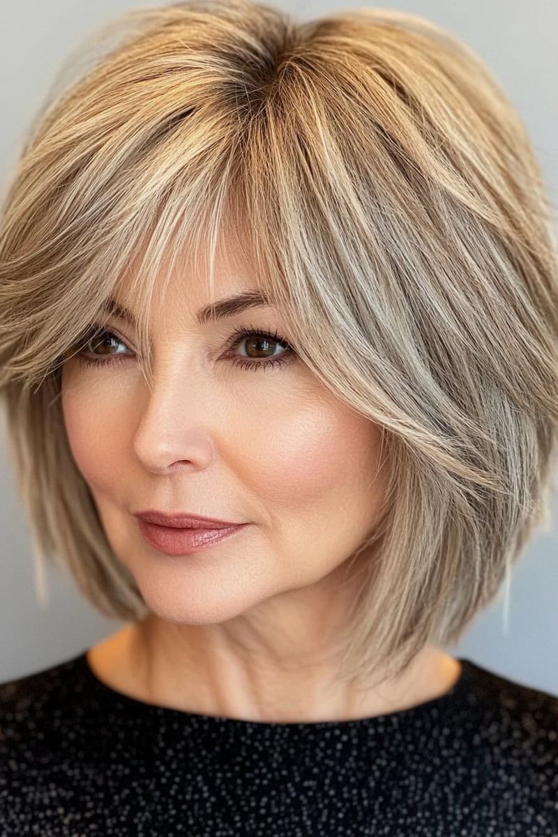 Graduated Layers with Side Part