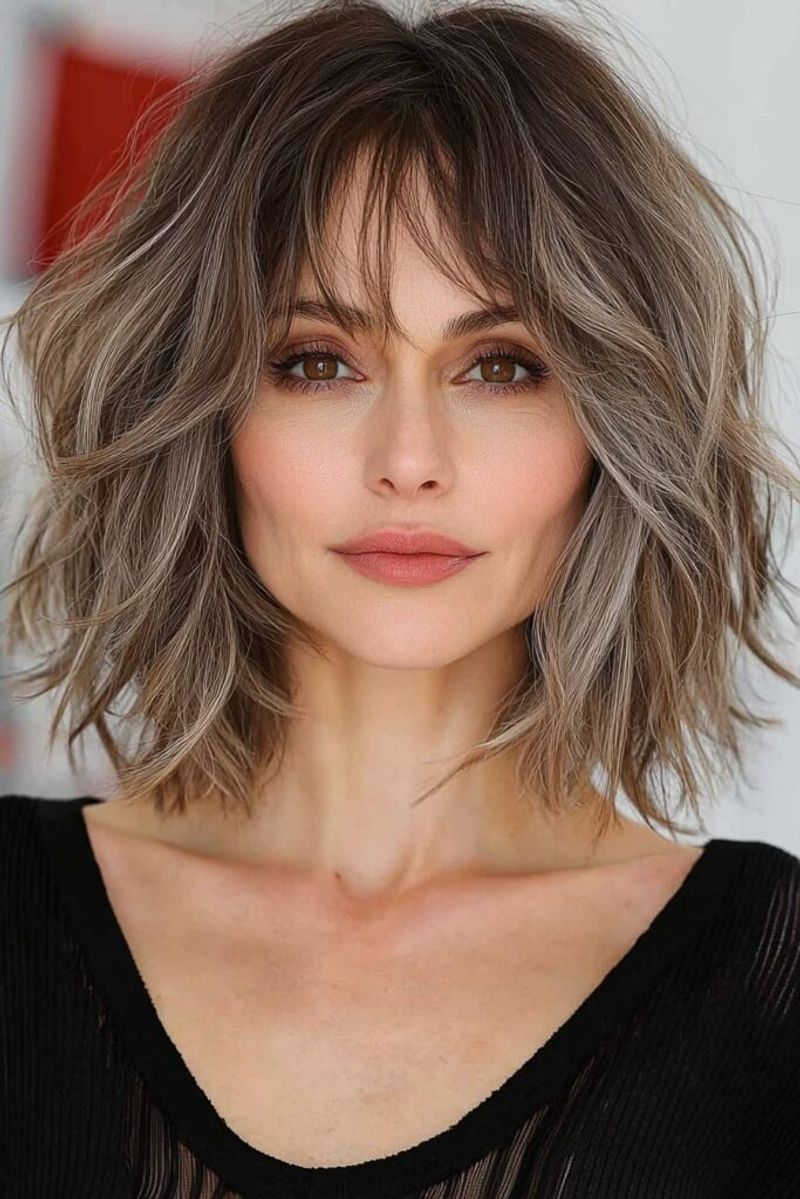 Textured Shag Lob