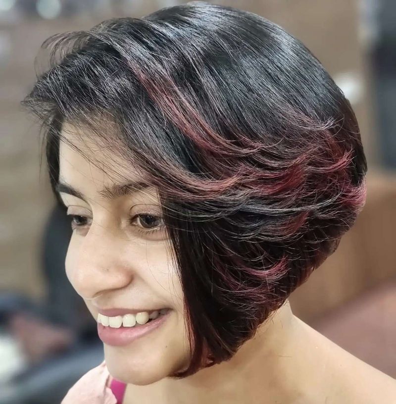 Stacked Choppy Bob