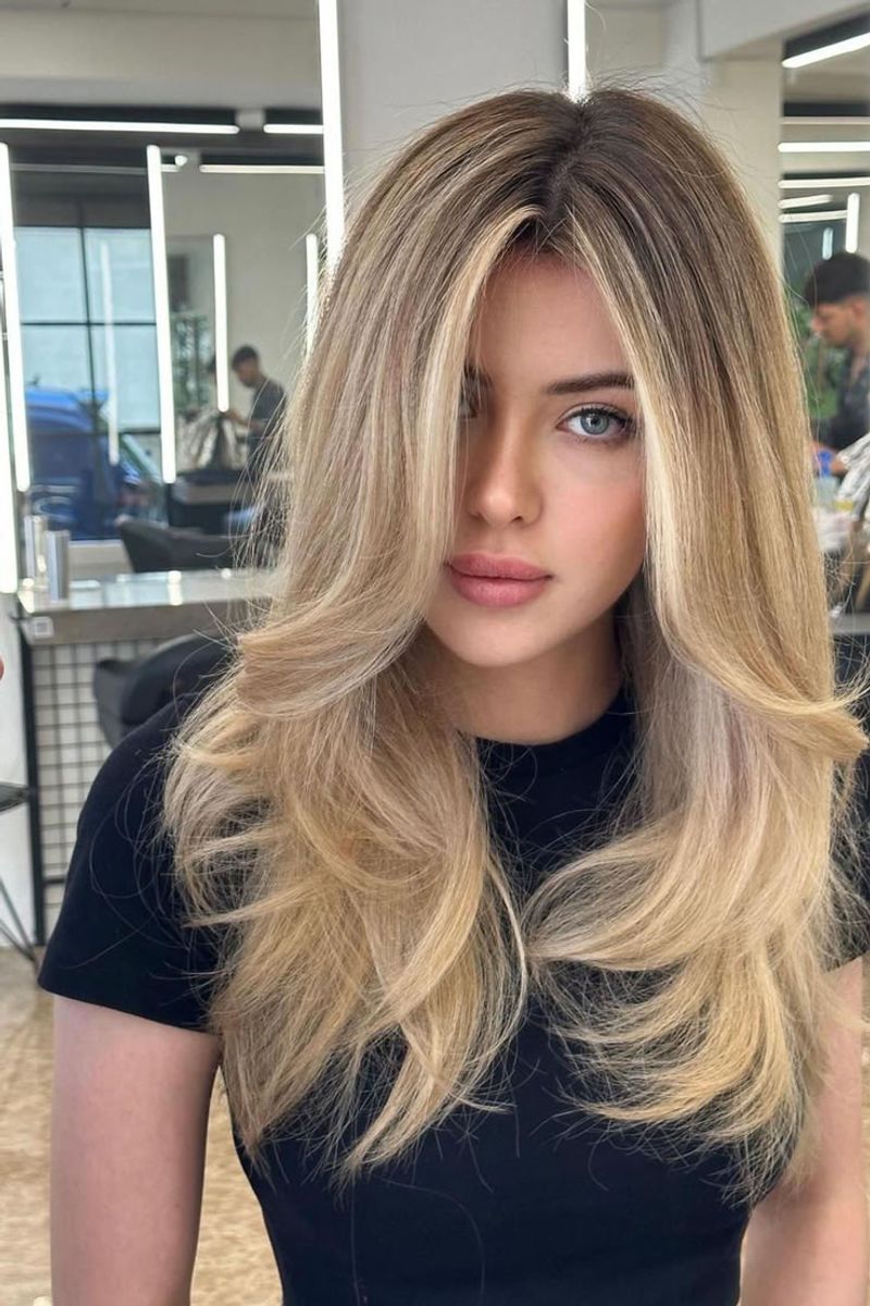 Sun-Kissed Balayage Curtains