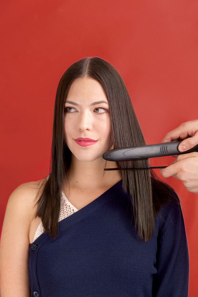 Sleek, Stick-Straight Styles