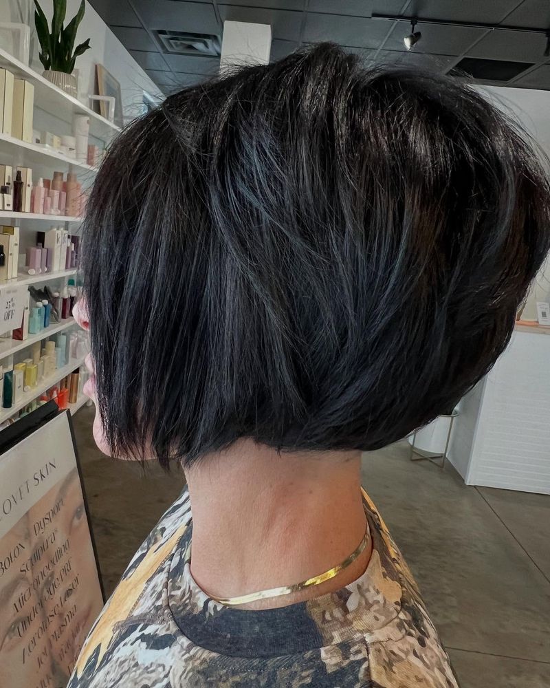 Graduated Bob with Undercut