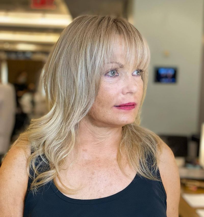 Heavy, Straight-Across Bangs