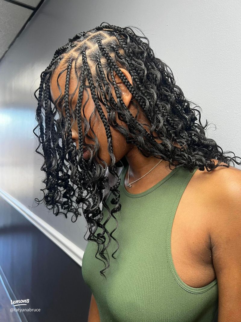 Bohemian Bob Braids