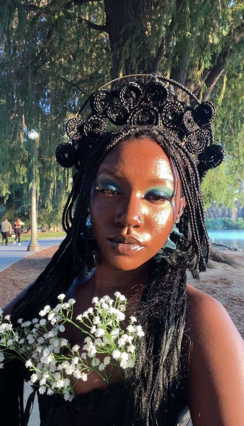 Crown of Crochet Flowers