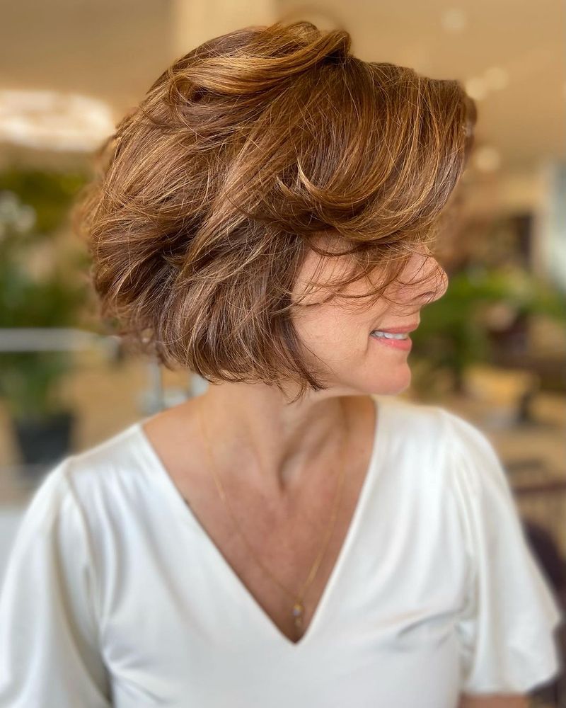 Feathered '70s Throwback