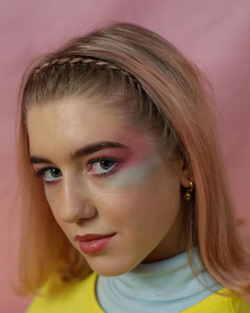 Experiment with Hair Makeup