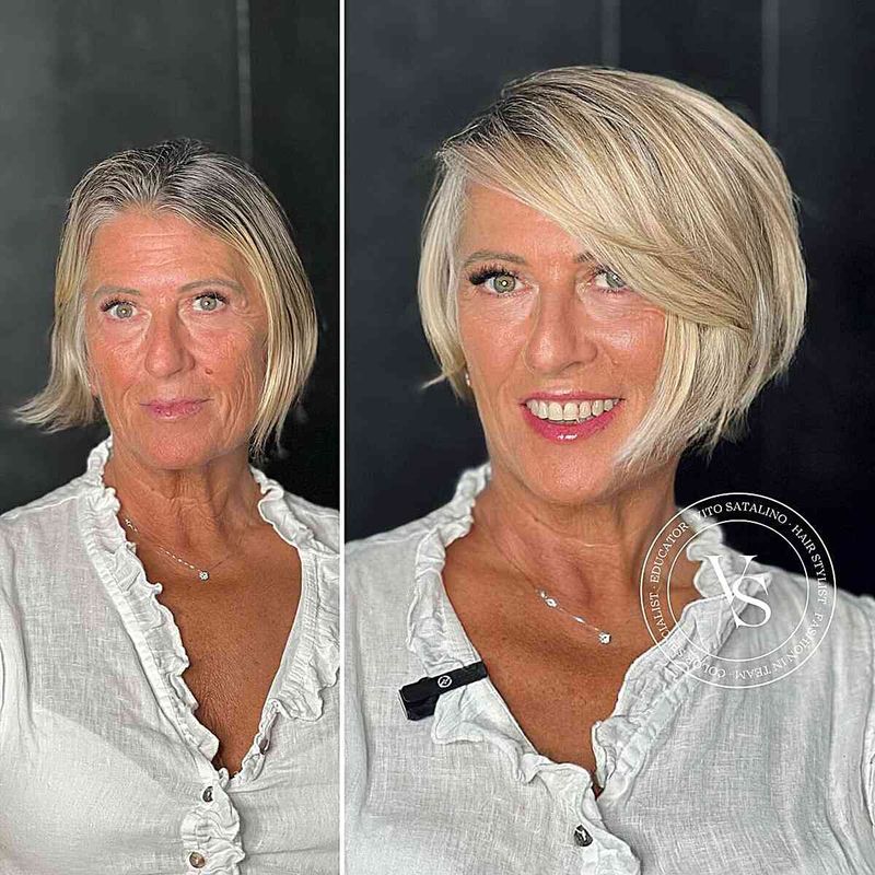 Asymmetrical Collarbone Cut