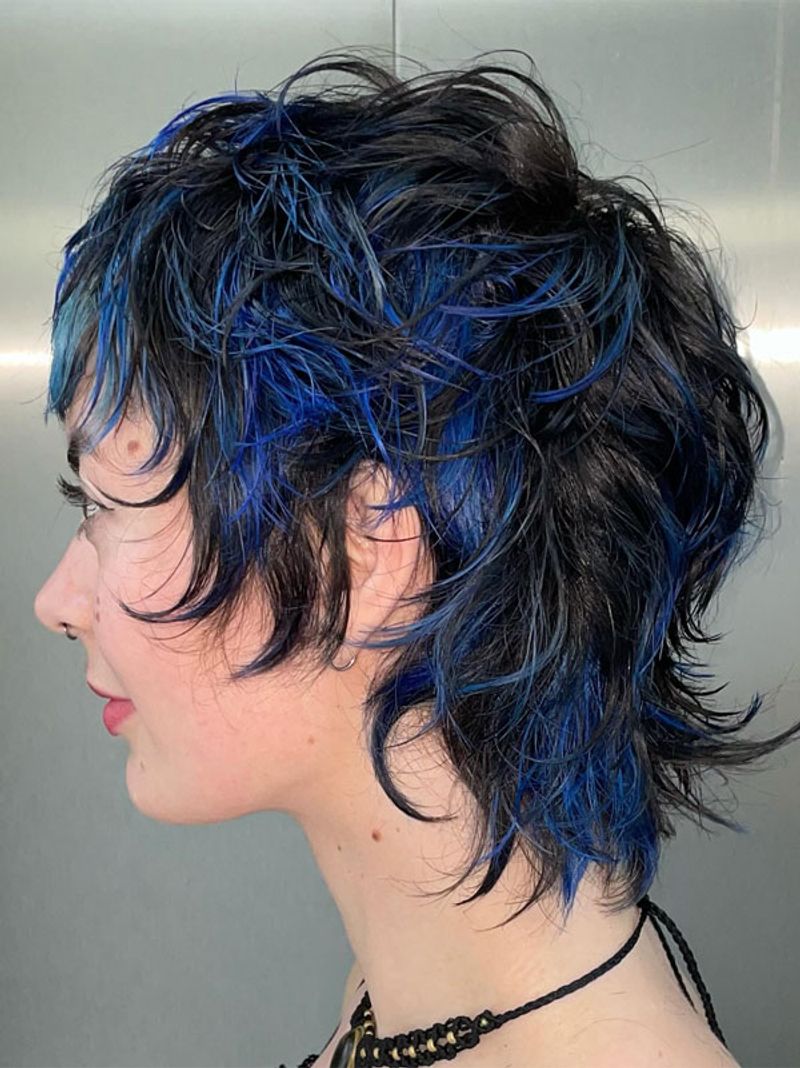 Mullet-Inspired Layered Lob
