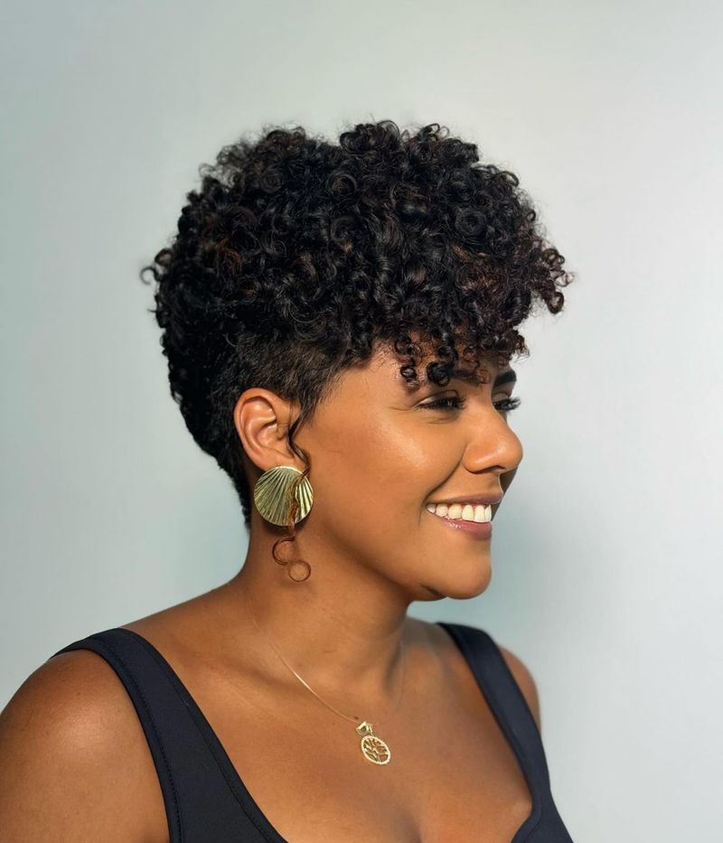Tapered Natural Curls