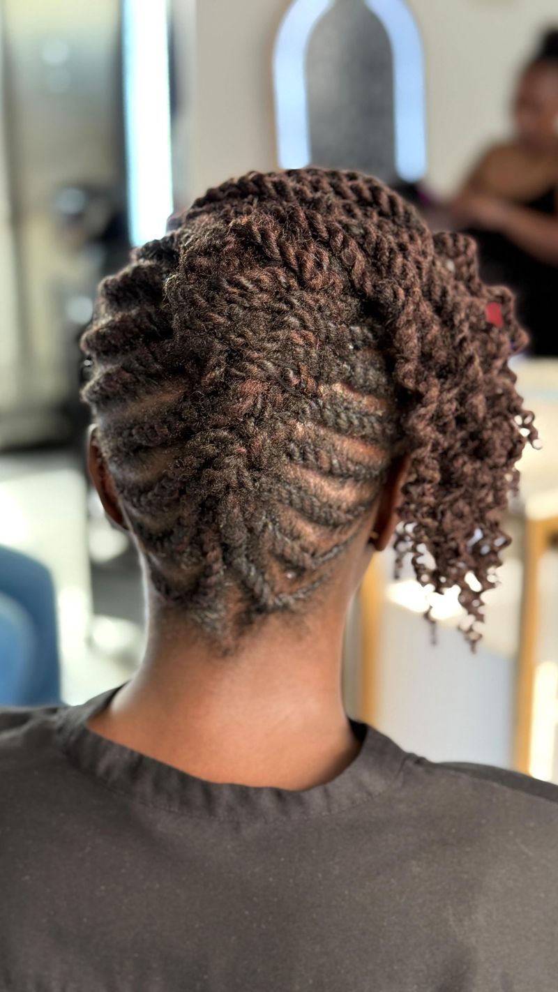 Twisted Faux-Hawk