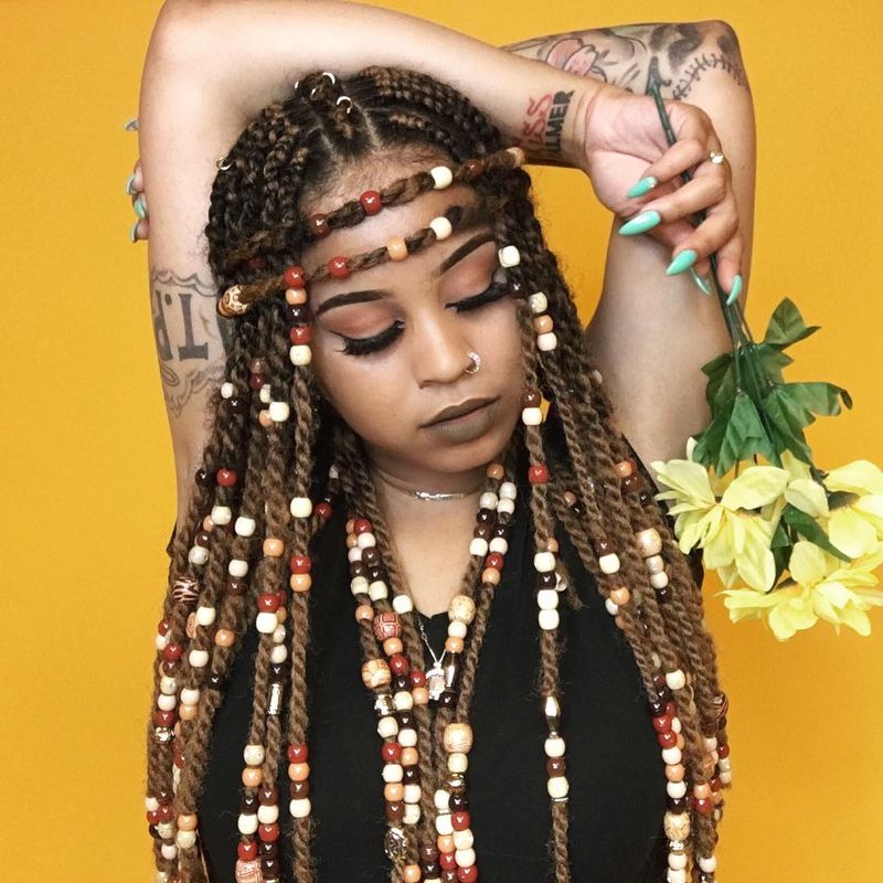 Twisted Crowns with Beads
