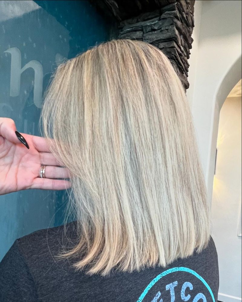 Blunt Mid-Length Cut