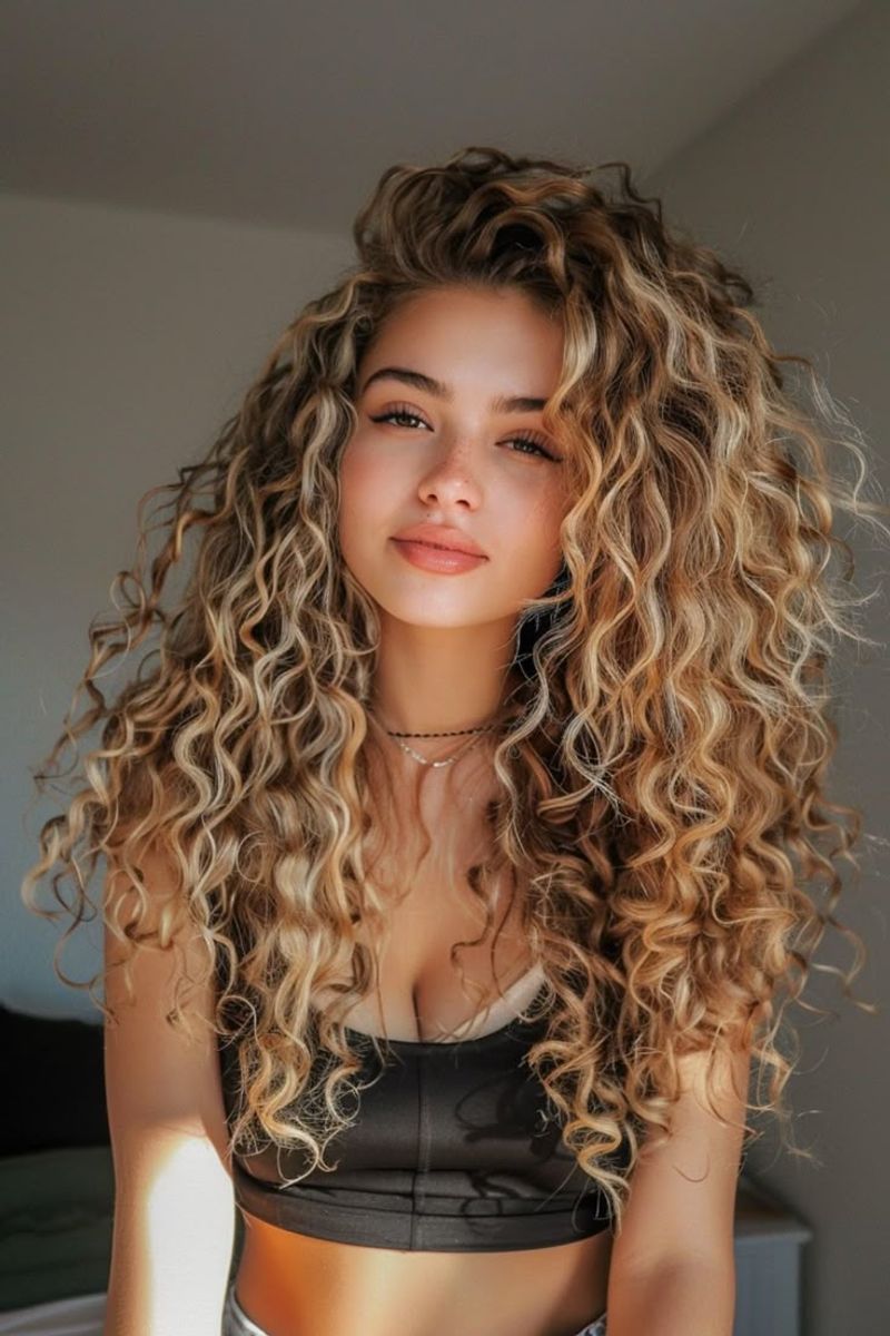 Sun-Kissed Curls